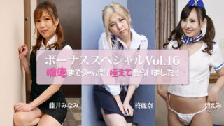 HEYZO 3917 喉奥までズッポリ咥えてもらいました～ボーナススペシャルVol.16～ 藤井みなみ 碧えみ 柊麗奈